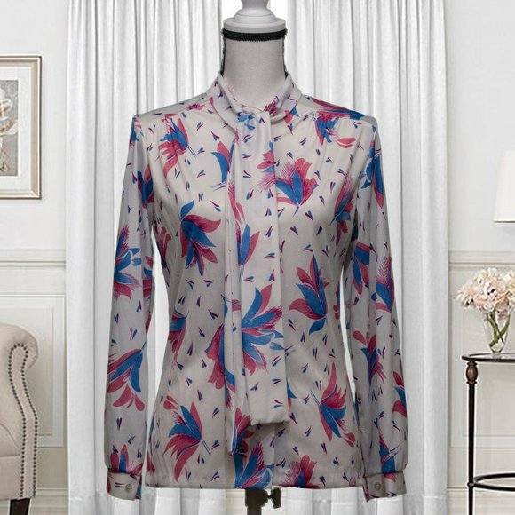 Vintage Carole Joanne Fashions Button Down Blouse - Picture 4 of 6